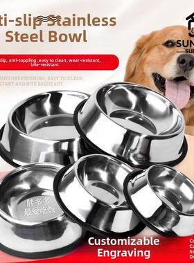 dog bowl footprint dog bowl cat bowl pet golden Teddy bowl b