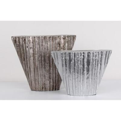 现代简约创树脂茶纹TFW理花瓶花器样板售楼房处桌面几意电视柜软