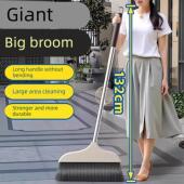 家用扫把单个加长加宽簸箕扫把套装 扫地家用软长毛不锈钢头发扫帚