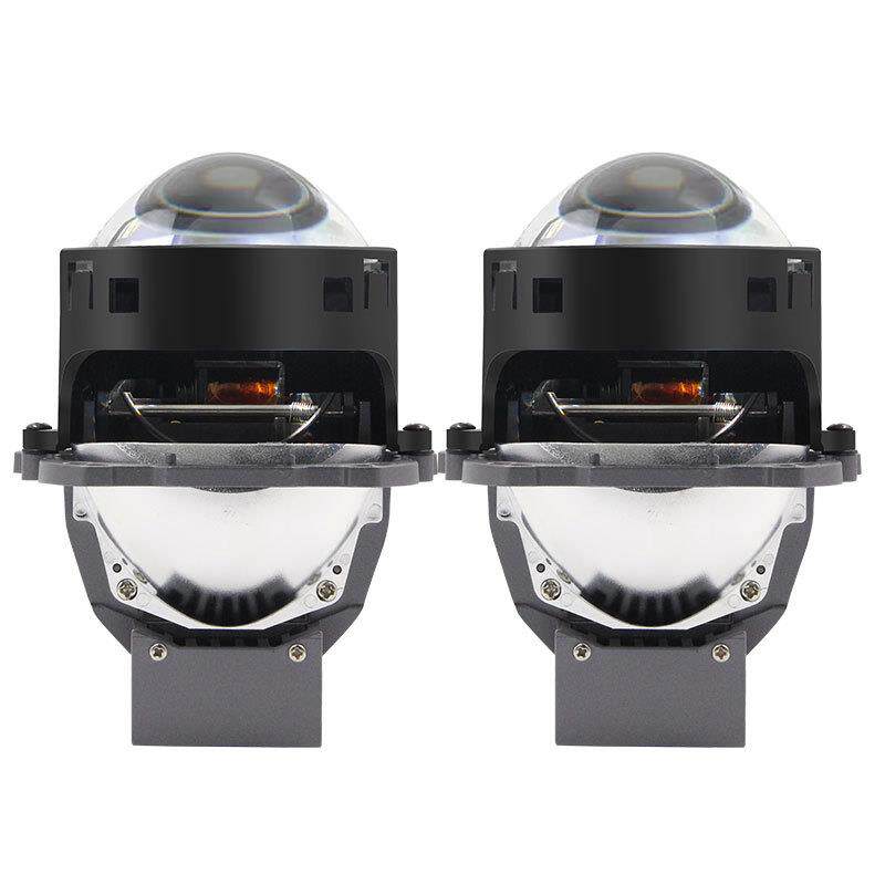 2025新款JS10LED双光透镜透镜汽车改装大灯升级智能快启超亮聚光