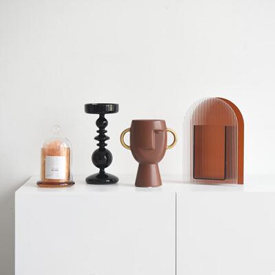 现代居KRD高级感样板间酒柜列艺术陈家师装饰品摆件设计小众高档