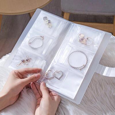 Anti-oxidation jewelry box for earrings, studs, necklaces, a