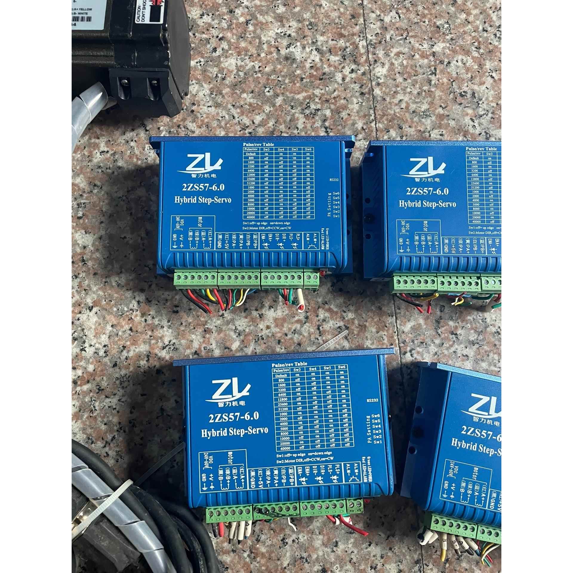 标价是空箱-智力机电57闭环步进马达套装 2ZS57-6.0 电机57Z议价