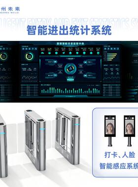闸机人行通道闸健身房乐园公司写字楼打卡考勤门禁系统ic卡智能