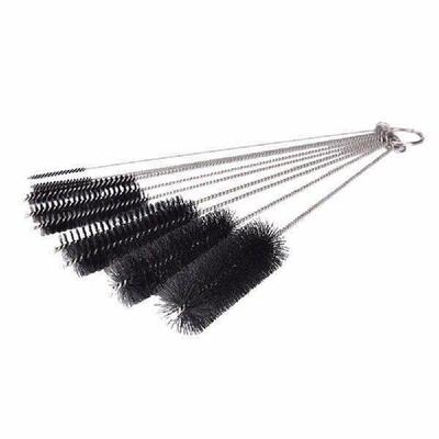 10Pcs/Set Stainless Steel Pipe Tube Cylinder Bores Cleaning