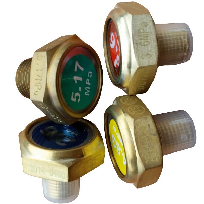 杜瓦瓶爆破片螺栓座爆破片LP8-2.6-223.64.835.17泄爆片膜