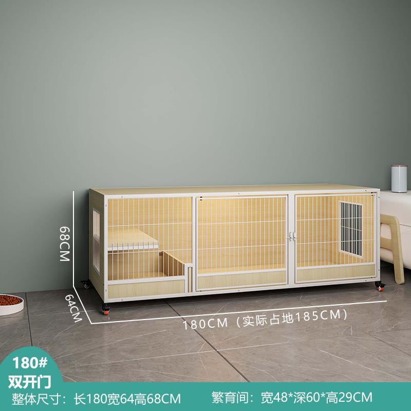 正品猫别墅实木超大用空间华猫笼子子猫豪舍猫屋家室内猫咪房猫窝