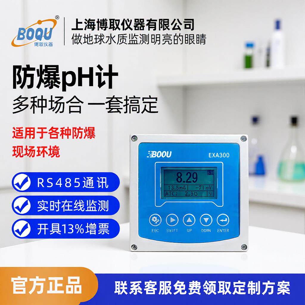 在线工业两线制防爆PH计本安防爆酸度计在线监测控制器