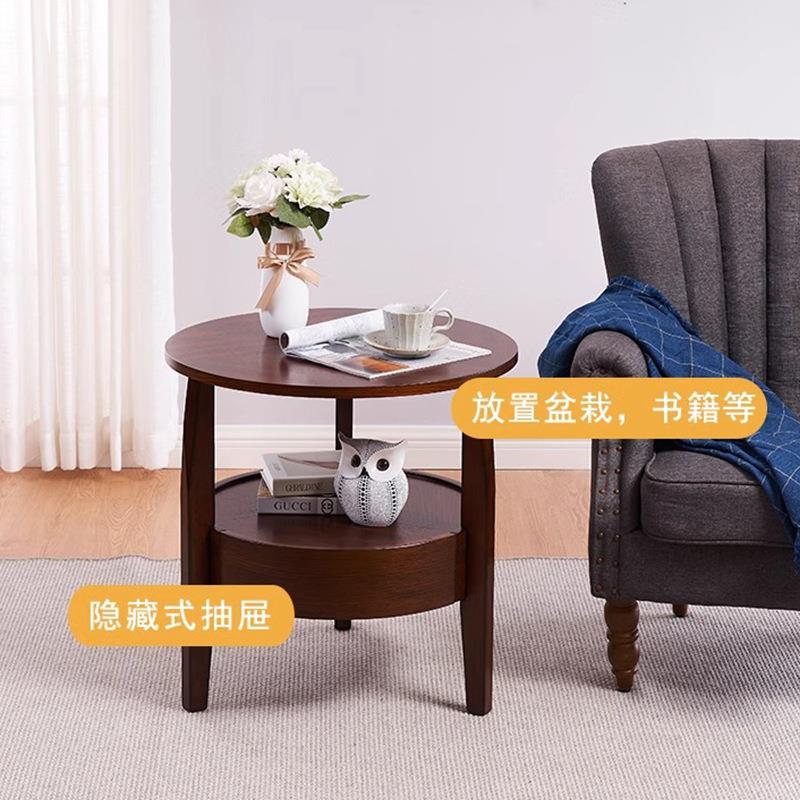 北欧小茶几实木沙发边几柜客厅角几侧边桌子床头柜卧室主卧床边柜