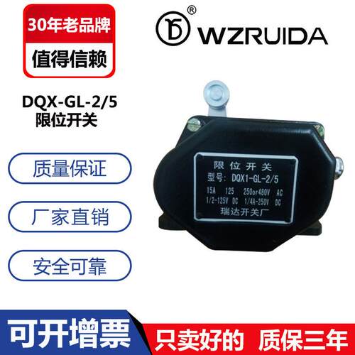 限位开关 行程开关 DQX1-GL-2/5 大型起重机限位用的限位开关