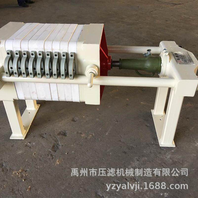 厂家生产厢式全自动压滤机过滤杂质可用滤油机滤液清澈运行稳