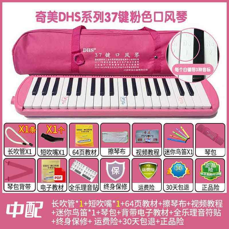 高档奇美童DHS口风小学生专用37键学32键儿专业琴演奏级初者吹管