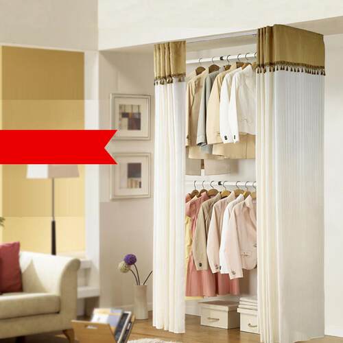 Top floor clothes hanger, floor to ceiling bedroom coat rack