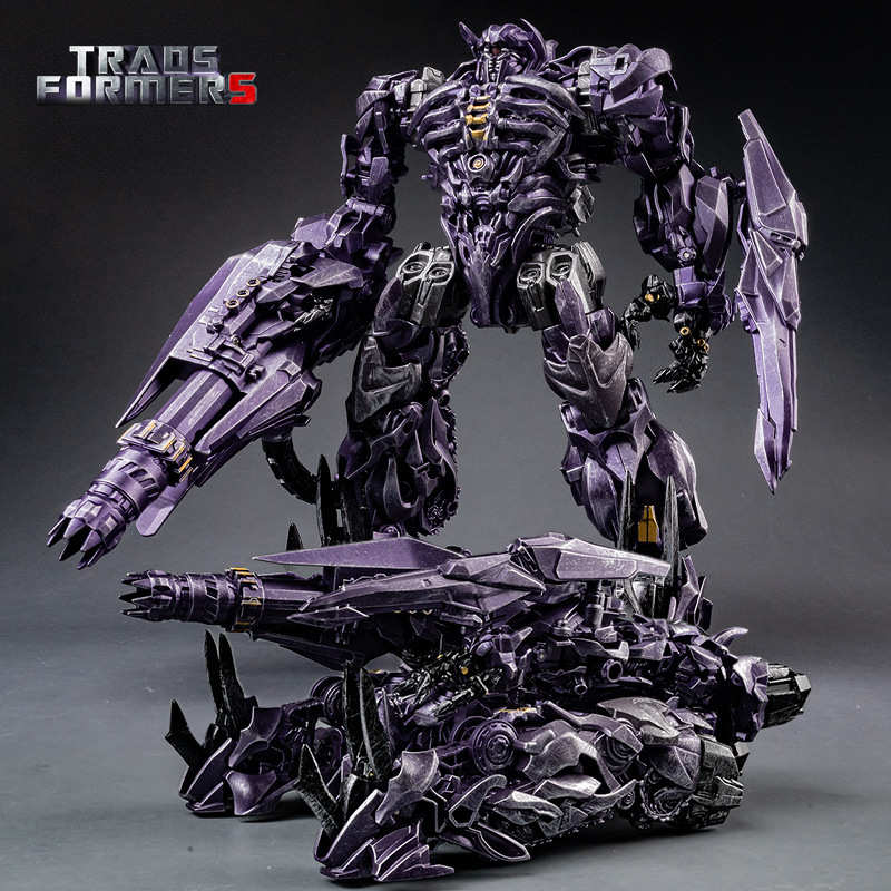 震荡波擎天潮玩柱部分合金版儿童变形玩具机器人金刚批发模型手办