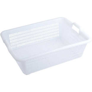 塑料篮子拣货篮塑料电商分拣筐果蔬沥水篮家用收纳篮麻辣烫配货篮