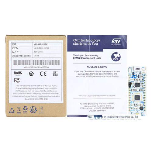 现货 NUCLEO-L432KC 采用STM32L432KC MCU的STM32Nucleo-32开发板