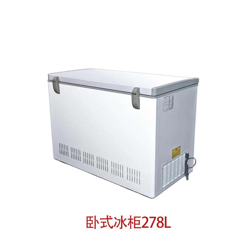 双藏冷冻柜大容量商用冷965机卧速冻式冰柜单温双温冷柜雪柜温速