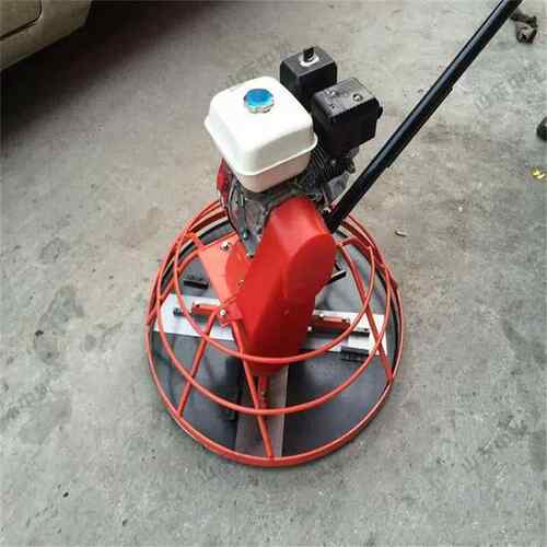 操作简913单路面抹光 机收光抹平水抹泥手收光机 90型扶式光机