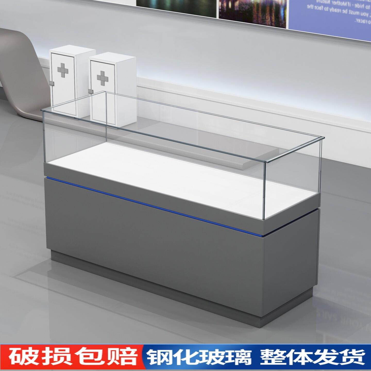 珠宝首饰展示柜产品展览展示台商场玻璃展柜博物馆古董文物展示柜