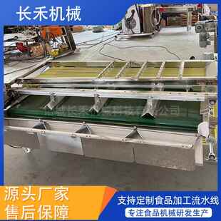 西红柿蔬分设备商KNR用轨道式葱头秋分选机选月梨橘菜红分拣机