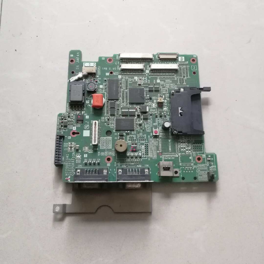 三菱触摸屏GT1175主板GT1175-CONT BD650A079G53原装拆机实图二手