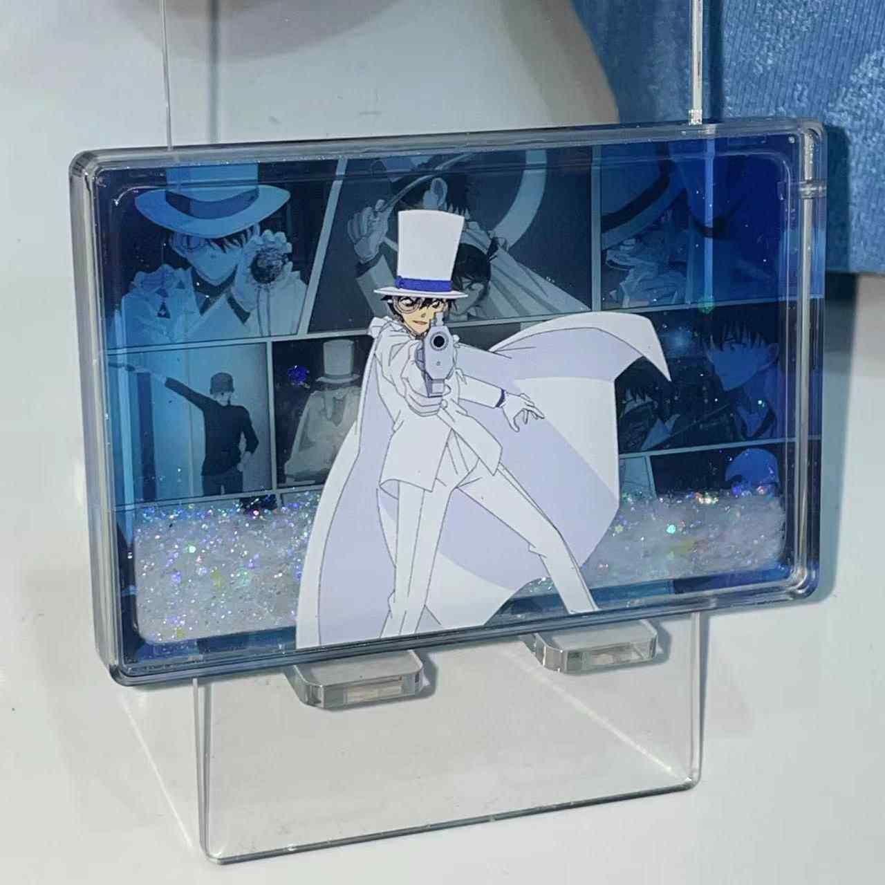 名侦探柯南怪盗基德周边流沙麻将卡砖半透明背景安室透子赤井成品