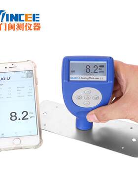 GTS810F一体铁基涂层测厚仪汽车漆面厚度测厚仪漆膜两用测厚仪