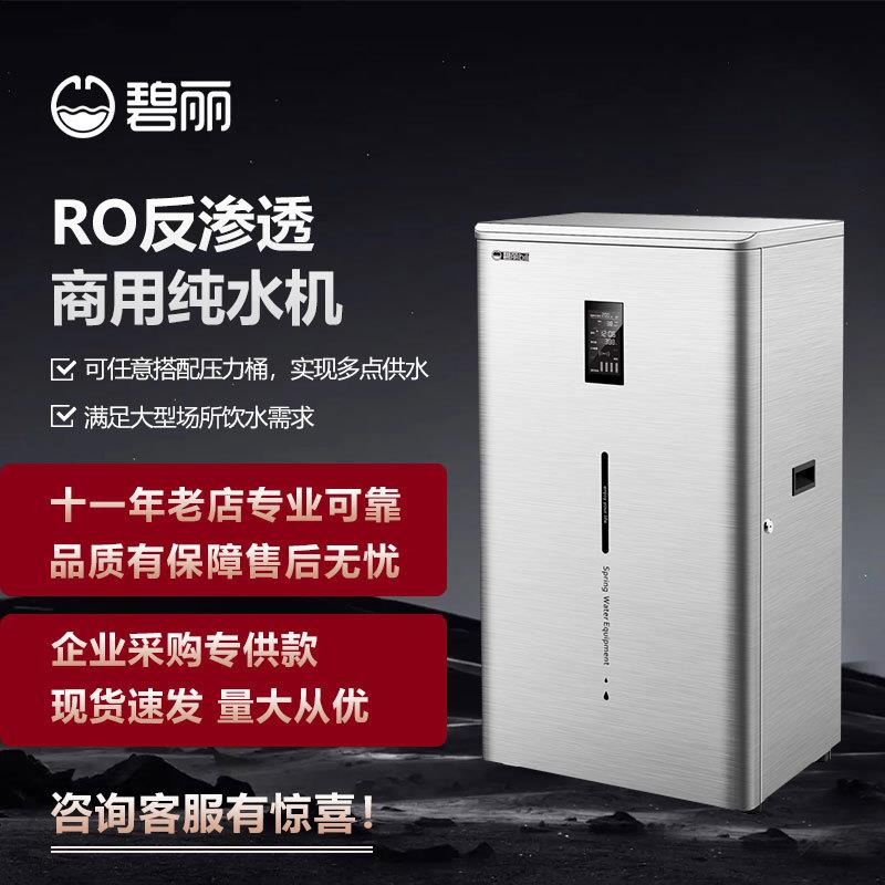 碧丽商用大型反渗透净水设备前置过滤器超大流量可拖分机企业采购