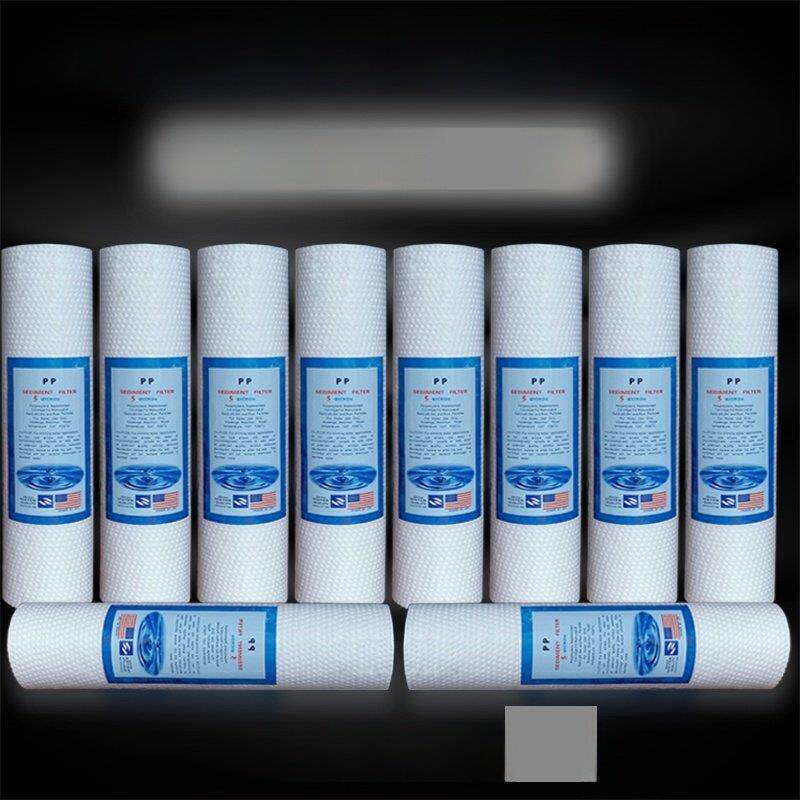净水器10寸PP棉芯纯水机1微米5微米10寸PPF棉滤芯130克针刺棉通用