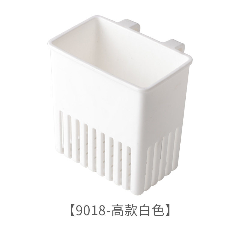 家用厨房沥水小挂篮餐具收纳架碗架挂壁镂空筷子笼杯架沥水收纳盒