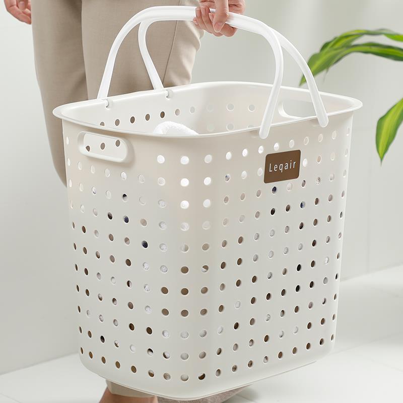 日本脏衣篮置物架放脏衣服的收纳筐装脏衣篓家用换洗衣服浴室神器