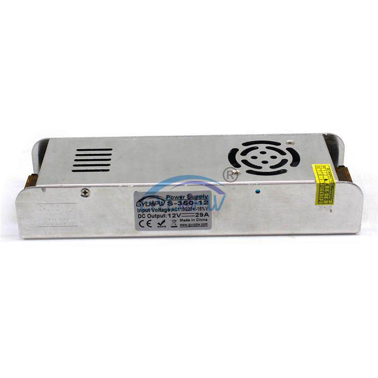 12V350W灯箱电源 DC12V29A长条电源 LED灯条模组安防监控电源