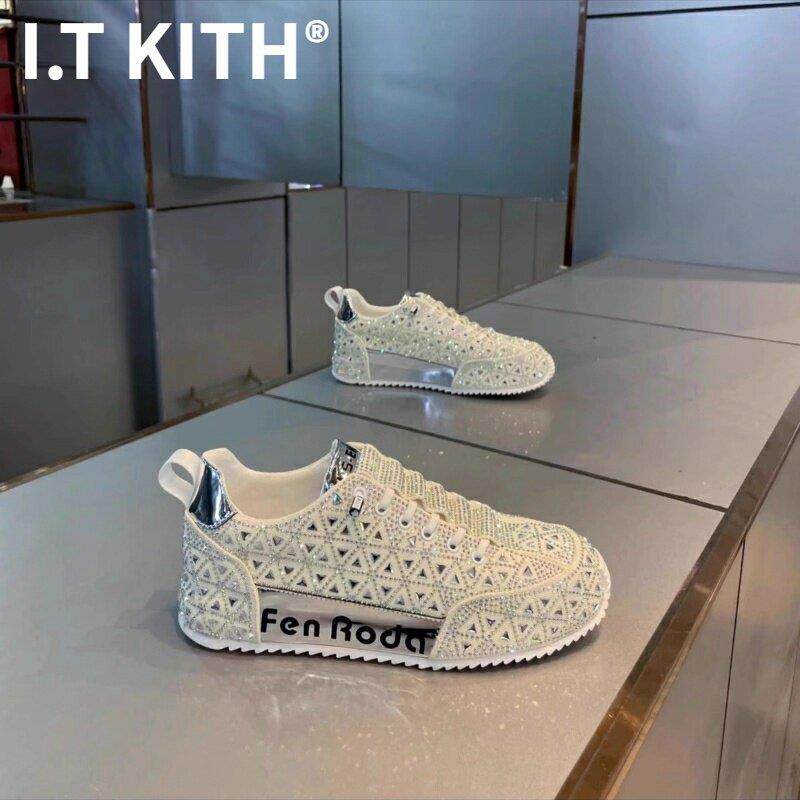 I.T KITH一脚蹬潮牌板鞋男2026春季时尚休闲鞋个性新款男鞋透气