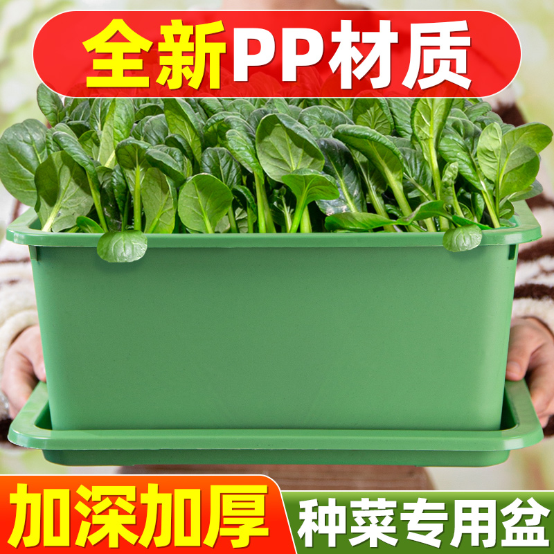 特大号专用长方形种植户外种植塑料花盆箱蔬菜阳台种菜新款盆家用