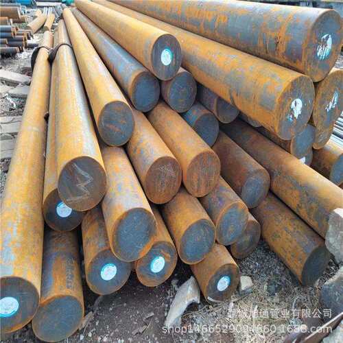 新到莱钢40cr圆钢 直径50 60热轧圆钢 40cr合金圆钢 可零切