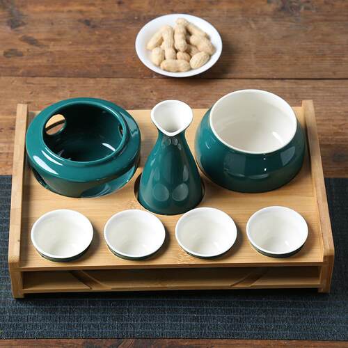 温酒器酒杯温酒壶家用烫酒黄酒煮酒器酒具加热烫酒壶老式暖酒日式