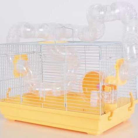 管道仓鼠笼47笼基础笼60仓鼠笼子用品金丝熊窝单双层别墅