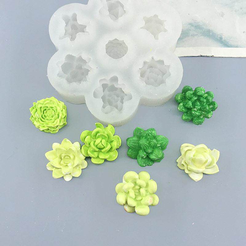 手工玫瑰花糖苹果硅胶造型模具耐高温易脱模玫瑰果冻布丁米糕模具