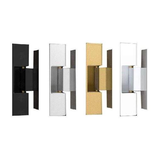 B9HB Adjustable Invisible Cabinet Hinges Quiet Closing