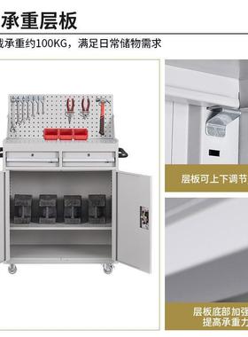 加厚工具工柜储物柜多功能业级重型收纳车间用柜工厂83560铁皮柜