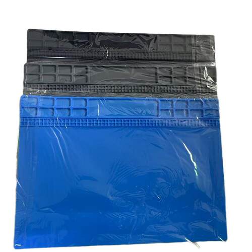 手机电脑维修隔热垫耐高温台垫螺丝定位垫子硅胶垫35*25cm格子垫