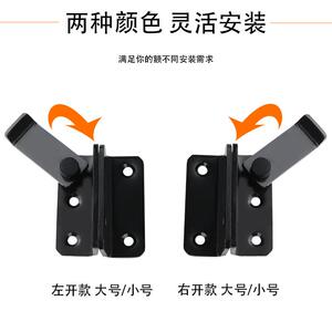 加厚不锈钢锁扣插销门扣挂锁搭扣柜门锁推拉移门扣左右搭扣免打孔