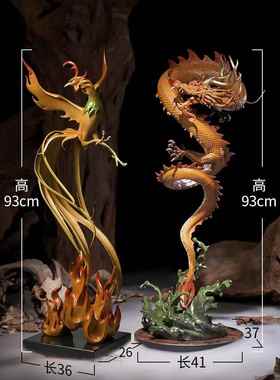 正品新新铜国时代《蛟龙戏水》纯铜龙摆设件客厅办公室家居摆中式