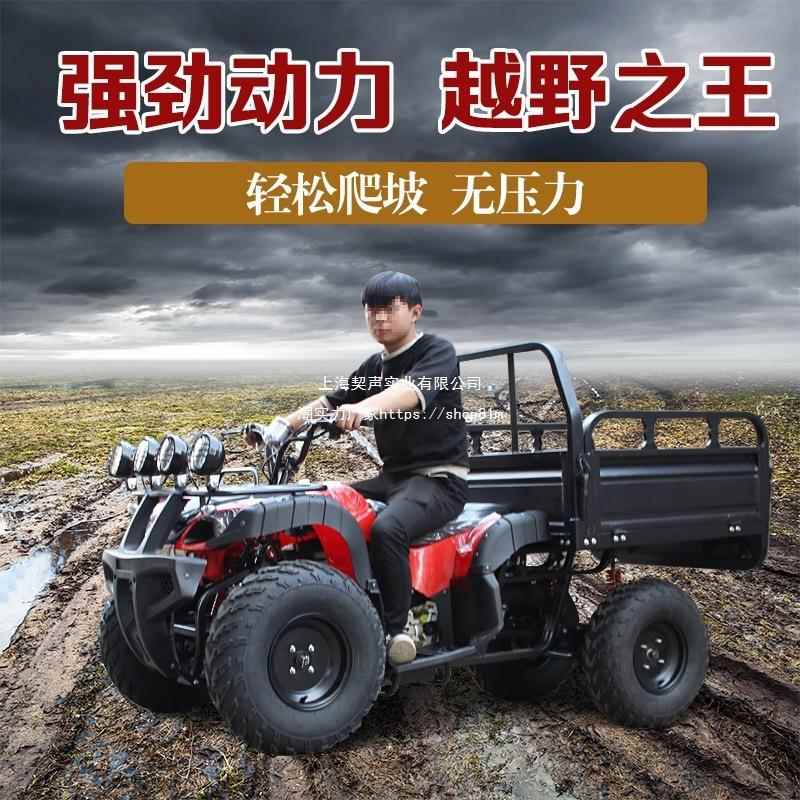 250cc大沙滩车带货斗农夫车四轮山地越野摩托车轴转动差速器