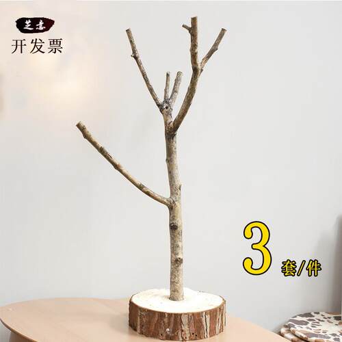 干 干燥树枝多杈粗杆分叉干 干树枝幼儿园森系创意装饰diy树枝手
