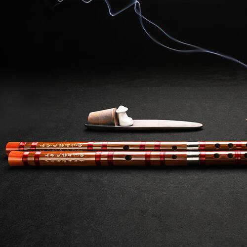 高档郭新明笛子入门/学生笛初学笛儿童苦竹笛D零基础普及笛C/F/E/
