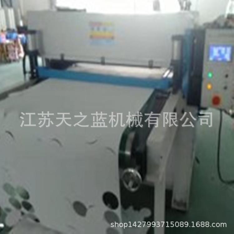 全自动皮带无纺布精密四柱裁断机海绵冲床50吨珍珠棉自动下料机