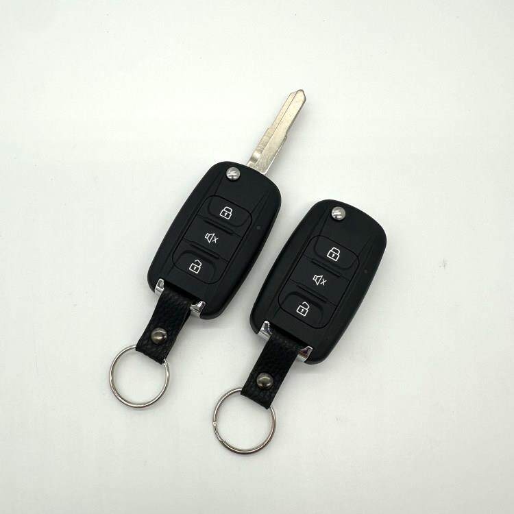 17-25低调五菱宏光S专用中控锁折叠式遥控钥匙防盗装置无需钻孔安