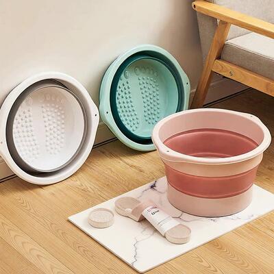 足浴盆洗脚盆折叠泡脚小腿足浴桶