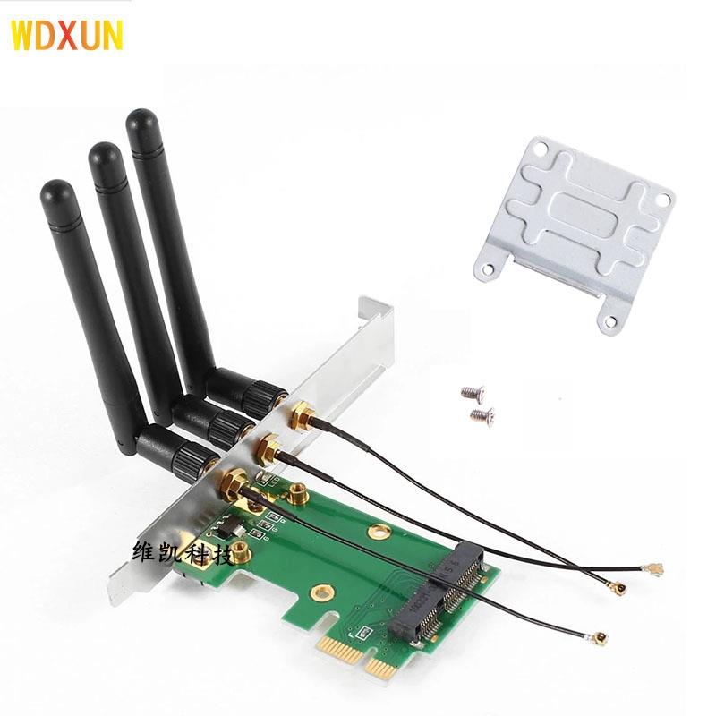 MINI PCIE无线网卡转PCI-E转接卡/板蓝牙AX210 5100 5300 7260AC